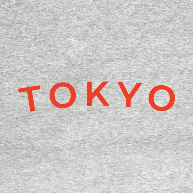 Tokyo City Typography by calebfaires